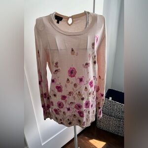 Talbots print sweater